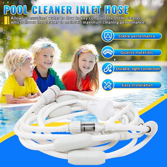 DWALE Pool Cleaner Feed Hose Replacement for Polaris 280, 380, 180, 3900 Pool Cleaners (Not for Polaris 360)