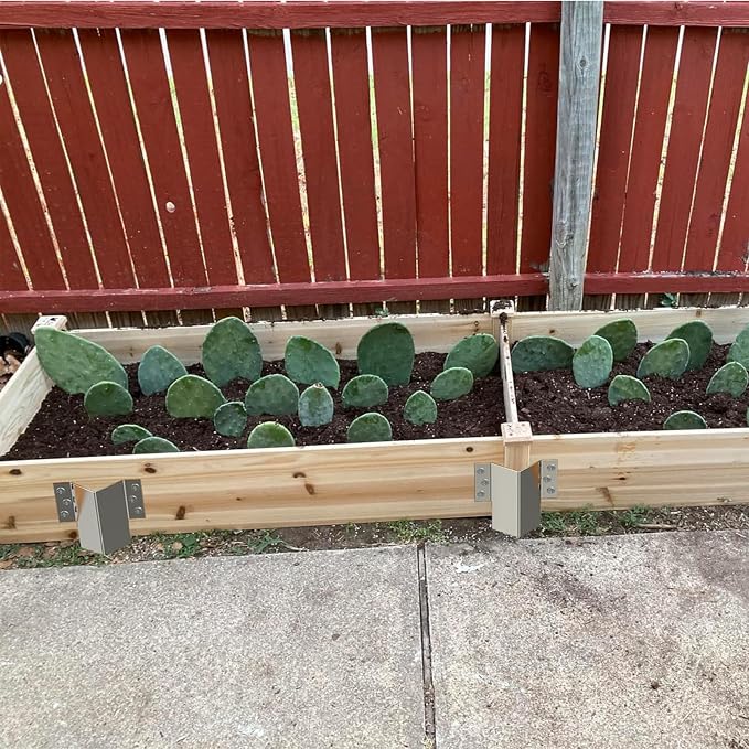 ForoGore 20 Pack Fixing Peg Timber, Heavy Duty Sleeper Stakes Metal Landscape Edging Stakes for Driveway Garden Edging Timber Planter Raised Grow Bed Corner Timber Stakes
