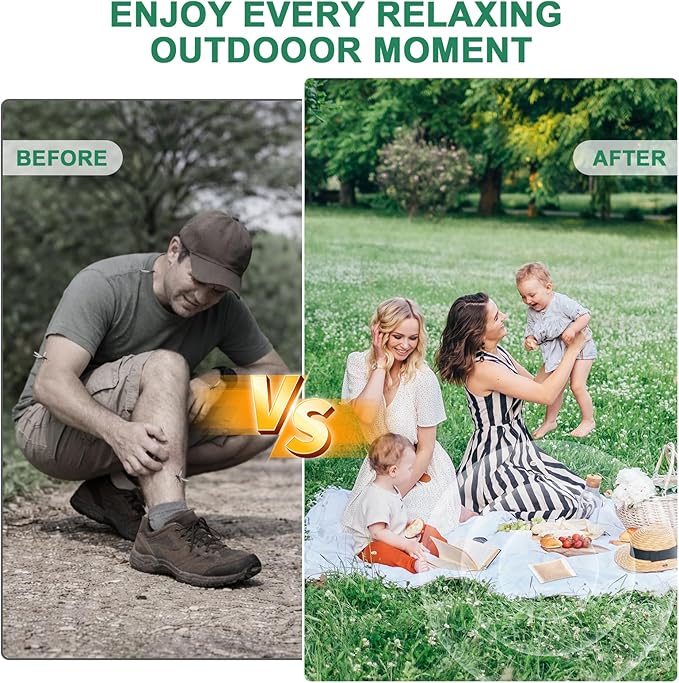 Mosquito Repellent Outdoor Patio, Natural Mosquito Repellant Indoor for Living Room, Bedroom, Patio, garages, Camping, Safe for Kids and Pets (24 Packs)