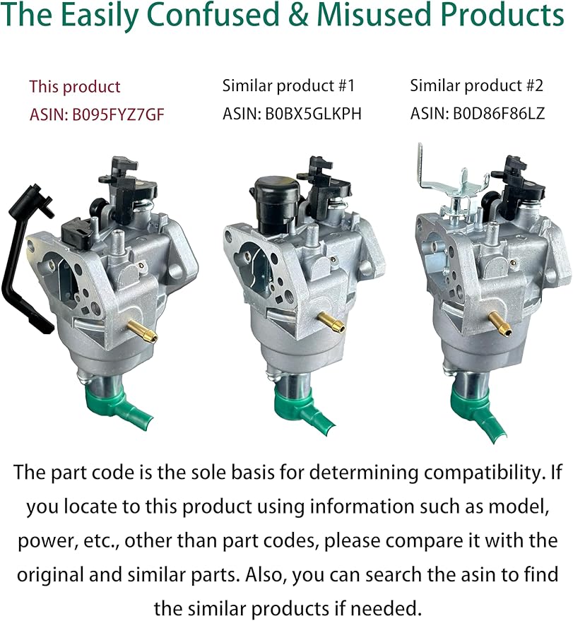 YAMAKATO Huayi P27-1D Gasoline Generator Carburetor Kit OEM for Champion Predator Generac 420cc 439cc 459cc GX390 Powered 6500 8750 9000 5500 7000 8000 7500 9500 etc.……