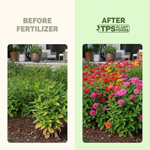 Flower Fertilizer – Liquid Plant Food for More Blooms, Bigger Flowers & Vibrant Color, 1 Gallon