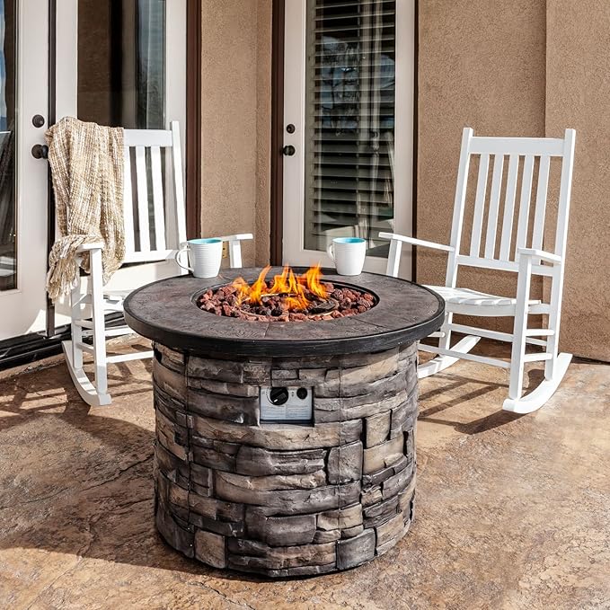 Shine Company Vermont Porch Rocker – White