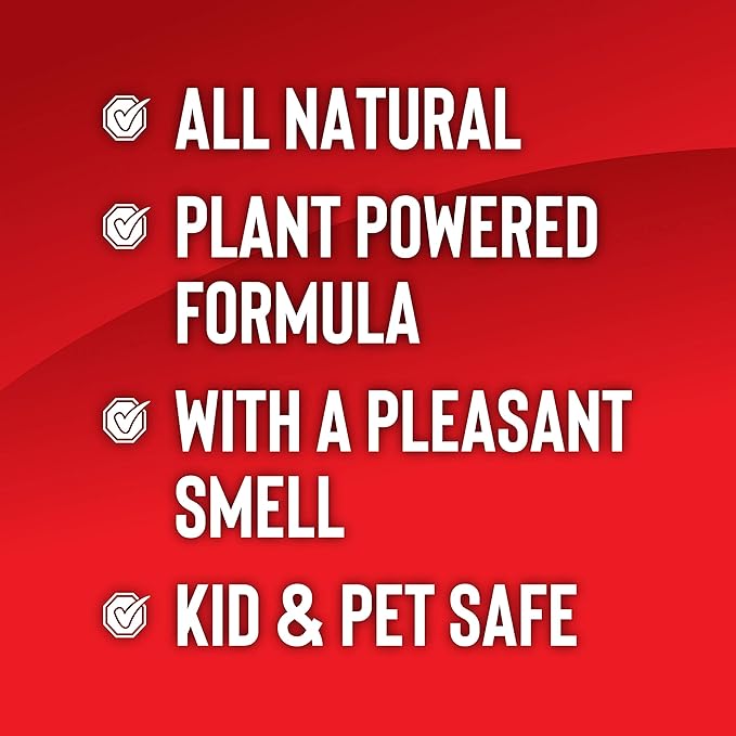 Squirrel Stopper Repellent Spray - Chipmunk & Squirrel Deterrent for Bird Feeders, Garden & Homes - Weather-Resistant Formula - Scent, Taste & Touch Barrier - Safe Around Kids & Pets - 32oz