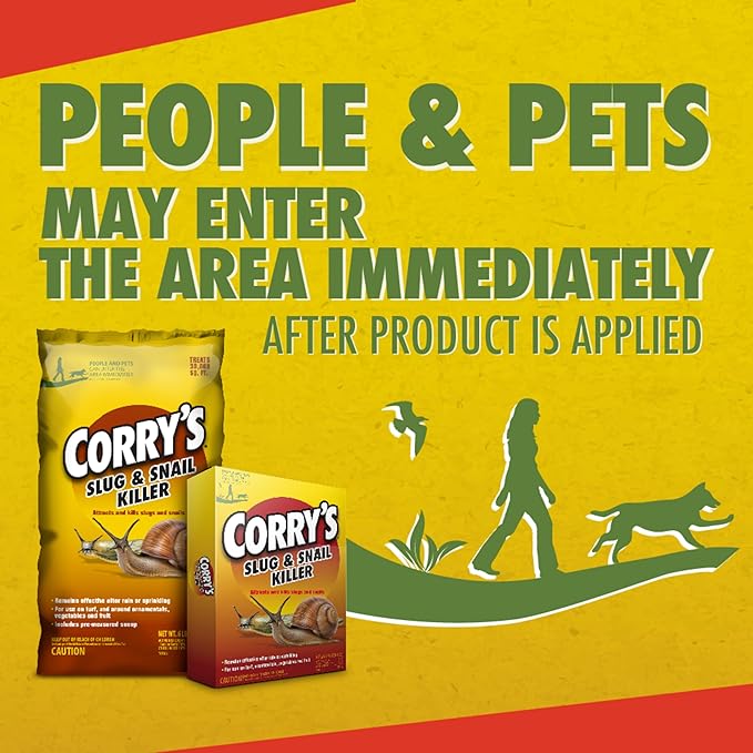 Corry's 100537446 Slug & Snail Killer, 3.5 lb, Brown/A