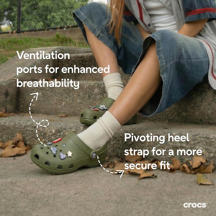 Crocs Unisex-Adult Classic Clog, Clogs for Women and Men