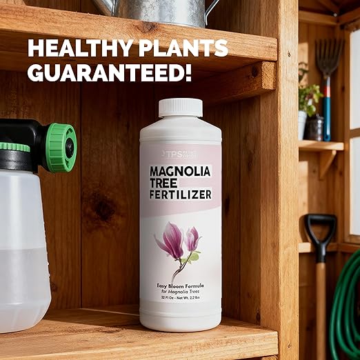 Magnolia Tree Fertilizer – Liquid Plant Food for More Blooms, Rich Green Leaves & Stronger Root Development, 8 oz