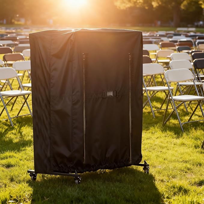 Folding Chair Rack Cover, Waterproof Chair Cart Cover, Dust proof Chair Storage Dolly Chair Holder Covers-Customized