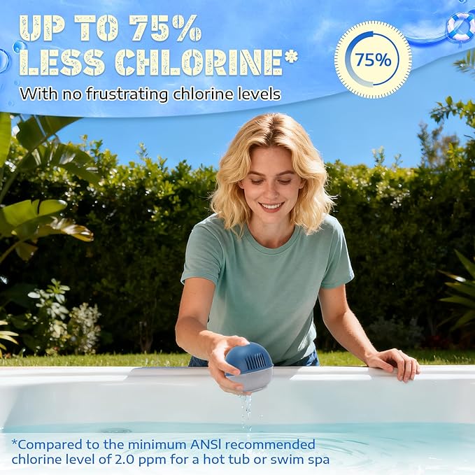 Hot Tub Floating System Mineral Cartridge + Replacement Prefilled Cartridge 3-Pack, Compatible with Frog Ease Floating System, Water Treatment Smart Self-Regulating