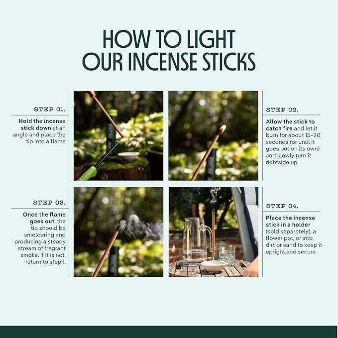 Murphy’s Naturals Mosquito Repellent Incense Sticks, 24 Count, Insect Repellent with Citronella for Outdoor Yard, 2.5+ Hours per Stick