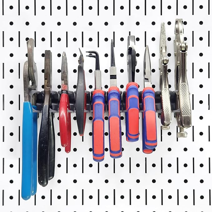 71-piece Bracket Kit | Compatible with Wall Control | Assorted Hooks to hangscrewdrivers sockets Pliers Hammers Calipers Merchandise Scissors Paint Brushes for Tool wall Organization