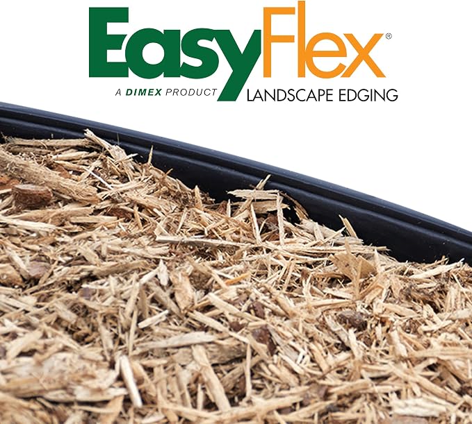 EasyFlex Heavy Duty No-Dig Edging Kit - 100ft., Black