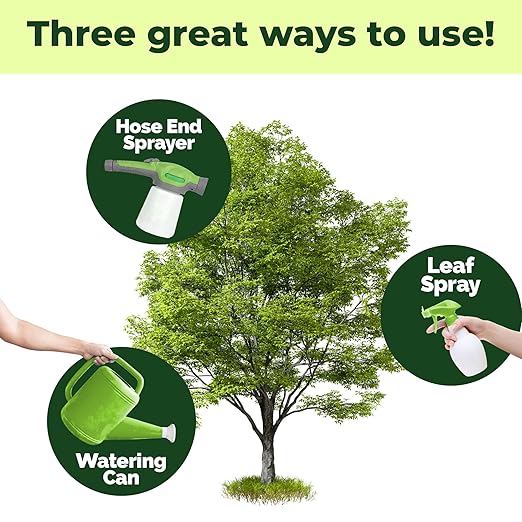 High Nitrogen Fertilizer – Liquid Plant Food for Rapid Green Growth, Strong Vegetative Development & Deep Leaf Color, 8 oz