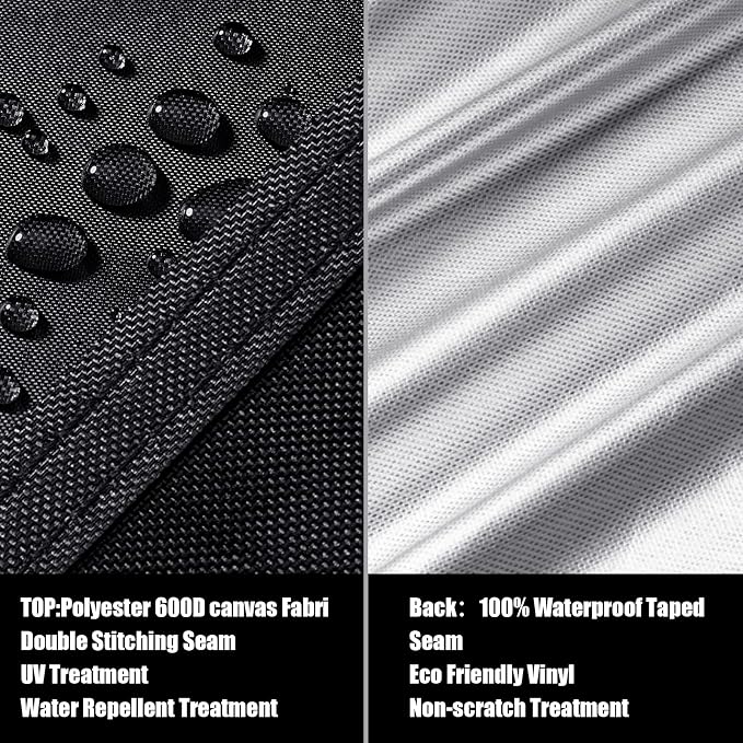 Patio Furniture Cover ,Waterproof Outdoor Sectional Couch Set Covers ,General Purpose, Outside Table and Chair Covers,Rectangular Heavy Duty Weatherproof 90"Lx65"Wx31"H