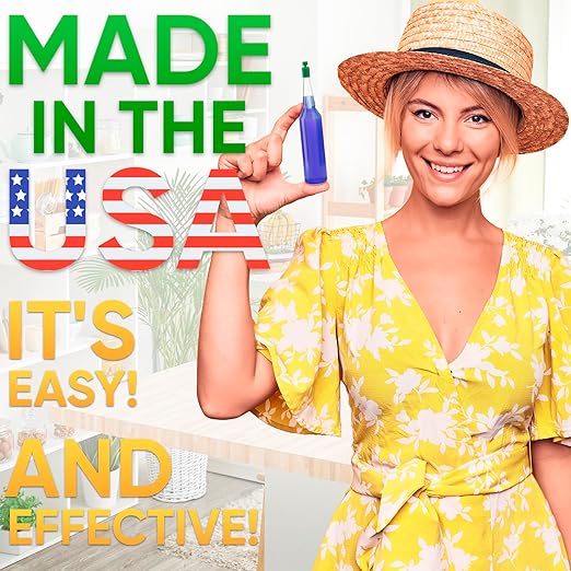 All-Purpose Liquid Plant Food Fertilizer (12-Pack) | Indoor House Plants & Outdoor Flowers | Bloom Booster Nutrient Solution for Vibrant Growth & Strong Roots | Made in The USA