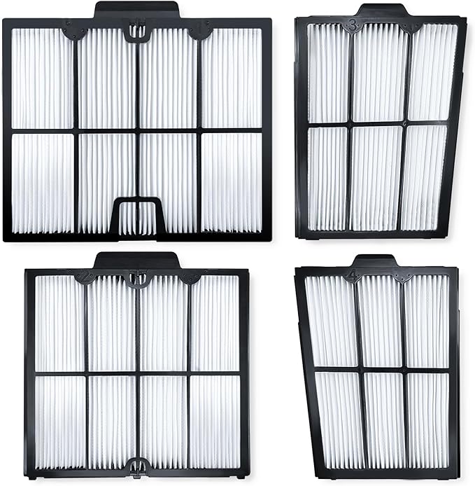 Ultra-Fine Filter Panels Compatible with Dolphin Robotic Pool Cleaners,Replace Part#9991467-R4,Pleated Cartridge Filter Replacement for Dolphin S200,Proteus DX4,Active 20,Active 30,M600,S300i