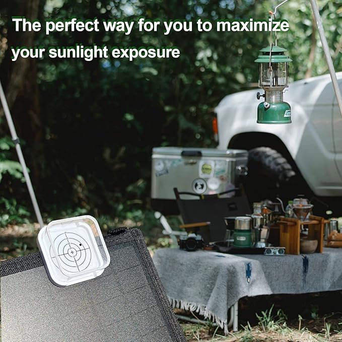 Solar Angle Guide for Solar Panel - Keopuals Solar Panel Accessories Find The Optimal Angle for Solar Panels Tools (Pack of Two)