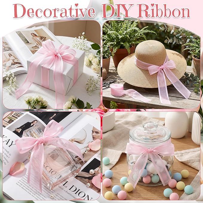 Sabary 120 Sheets Flower Wrapping Paper Bouquet Pure Color Waterproof Floral Packaging Paper with 196 Inch Ribbon Florist Bouquet Supplies for Wedding Birthday DIY, 22.8 x 22.8 Inch (Cream Champagne)