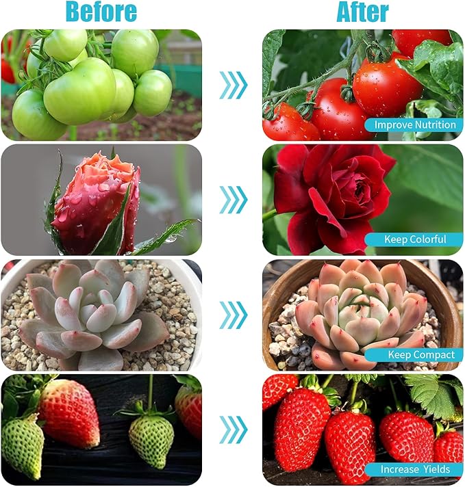 Hywyimlait Grow Lights for Indoor Plants, 84LEDs Clip Plant Lights, Full Spectrum LED Plant Growing Lamps with FlexibleGooseneck4/8/12/18H Timer, 3 Spectral Modes, 10 Dimmable Levels (1 Pack)
