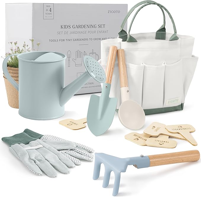 The Ultimate Kids Gardening Set - The Perfect Toddler Gardening Set with Durable and Safe Tools for Endless Outdoor Fun - Great for Easter Gifting to Spark Joy & Creativity in Your Little Gardener