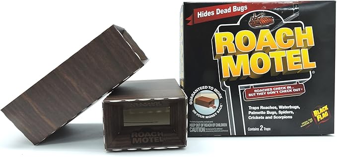 Black Flag TAT Roach Motel Traps, 2-count Packages (Pack of 6)