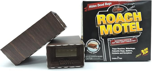 Black Flag TAT Roach Motel Traps, 2-count Packages (Pack of 6)