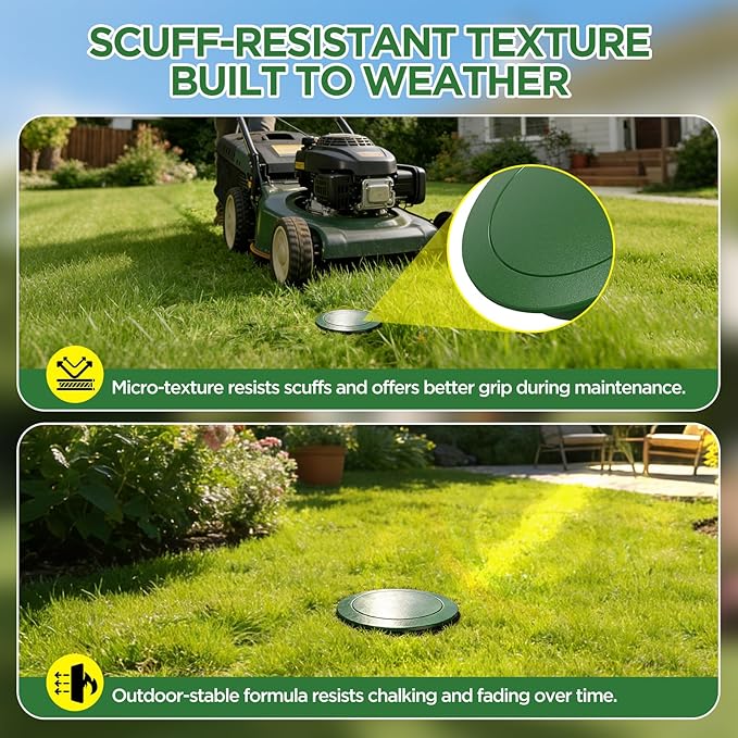 Pop Up Drainage Emitter for 3” & 4” ASTM D2729 Sewer & Drain Fittings,Dual-Rod Downspout Cover, Outdoor Drain Cover for Yard Outlet, Channel Drains & Catch Basins