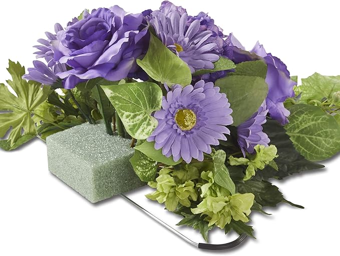 FloraCraft Floral Tombstone Hugger with FloraFōM Green