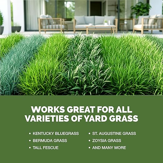 Yard Fertilizer – Liquid Lawn & Grass Fertilizer for Green, Healthy Turf, 8oz