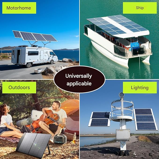 33Ft Solar Panels Extension Cables, 6mm² PV Cable with Male and Female Connectors, IP68 Waterproof, 10AWG Solar Wire