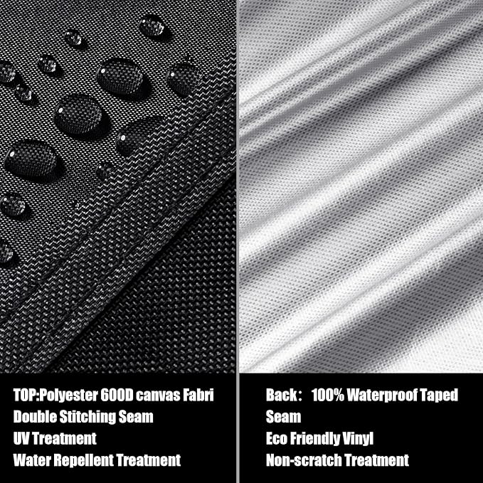 LCOGD Patio Furniture Cover ,Outdoor Furniture Covers Waterproof General Purpose, Outdoor Sofa Sets Covers Heavy Duty Windproof Anti-UV70"Lx47"Wx30"H
