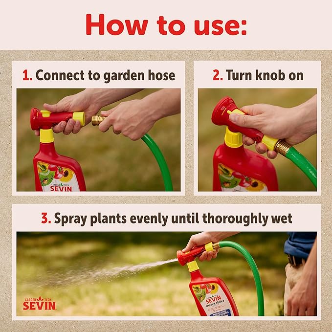 Sevin Insect Killer Ready To Spray, White