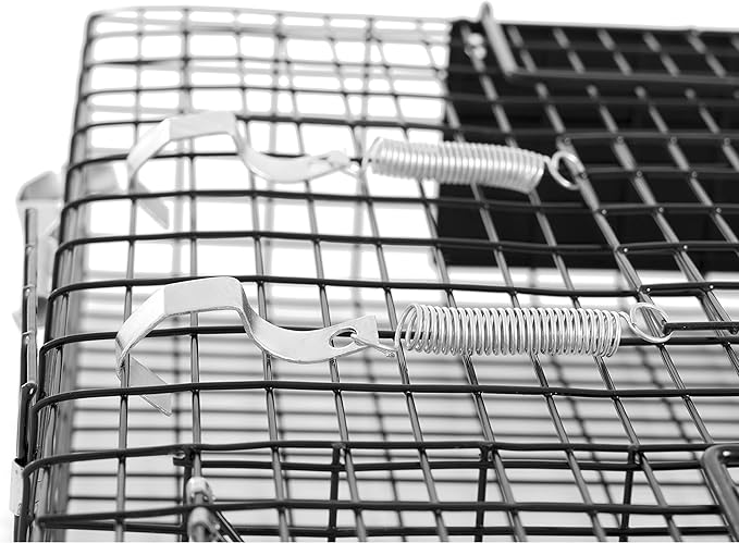 Rugged Ranch Single Chipmunkinator Multi‑Catch Chipmunk Trap, Wire Cage, 14.5"x4"x 4.5" - Live Catch‑and‑Release, 2‑Door Humane Rodent Control, No‑Poison Outdoor Use