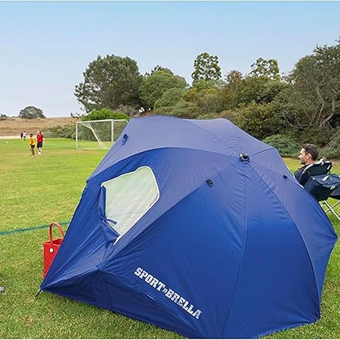 Sport-Brella Premiere XL UPF 50+ Umbrella Shelter for Sun and Rain Protection