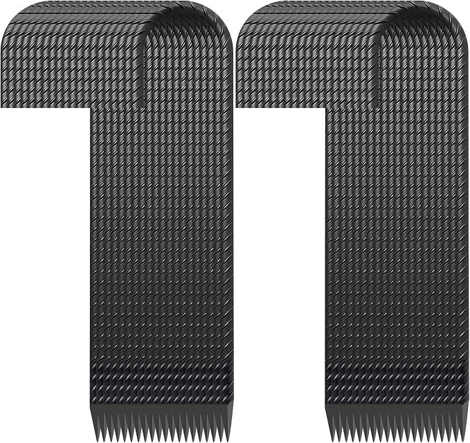 16 Inch J Hook Rebar Stakes 40 Pack, Heavy Duty 5/16 Inch Diameter Black E-Coated Steel Wind Resistant Ground Anchors for Trampoline, Bounce House, Dog Kennel, Chain Link Fence & Gazebo