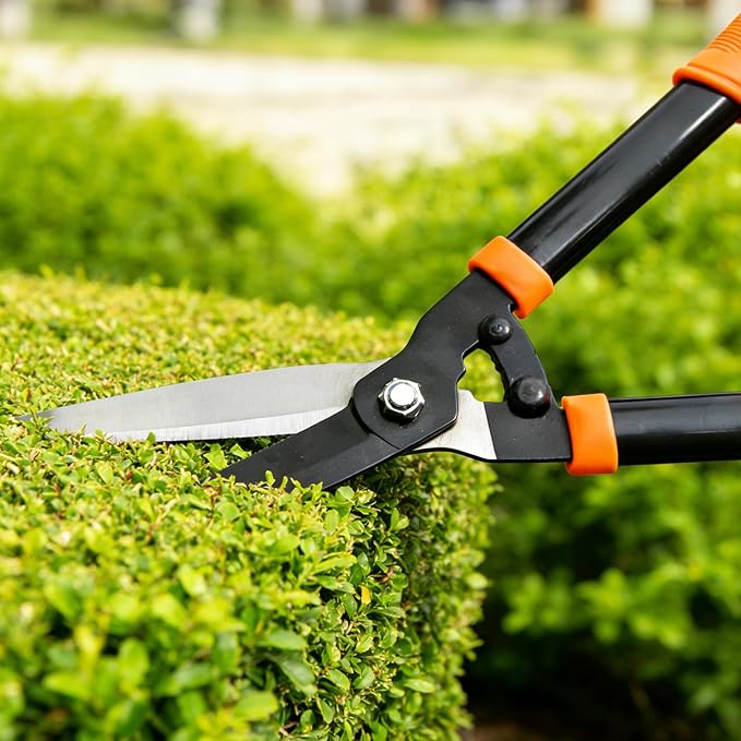 Patio Loppers Garden Tools, 3 Piece Kit with Hand Lopper, Hedge Shear and Bypass Pruner; Tree Trimmer Pruning Shears Branch Cutter Heavy-duty Clippers Shrub Care Set for Yard Lawn Gardening Gift