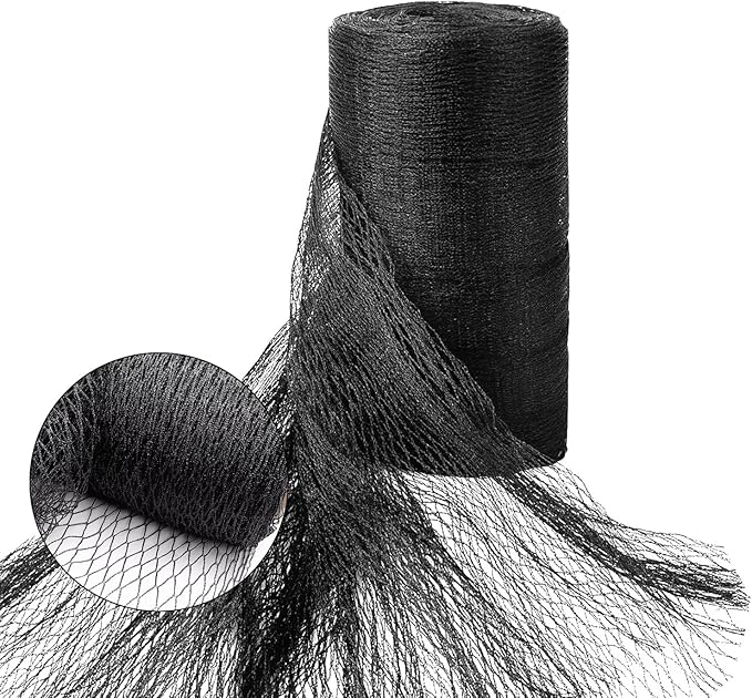 Bird Netting for Chicken Coop 30x30Ft, 1/2" Mesh, Strong Woven Poultry Netting Roof Cover for Chicken Run, Heavy Duty Bird Net for Fruit Trees, Blueberry, Vegetables, Garden Protection
