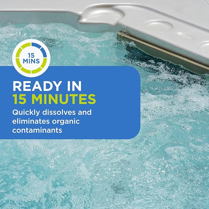 FROG Maintain for Hot Tubs - Non-Chlorine Shock for use with All Hot Tub FROG Sanitizing Systems - Single Dose Packets for Easy Hot Tub Maintenance & Treatment - 3 Pack