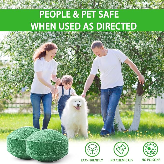 36 Pack Natural Snake Repellent, Snake Repellent for Outdoor Yard Garden House | Long-Lasting Protection | Safe for Dogs and Children, Dark Green