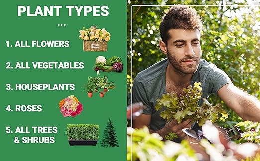 Gardenwise 6-6-6 All-Purpose Professional Plant Food Fertilizer; Ideal for Winter Care & Spring Feeding, Perfect Balanced NPK for Indoor and Outdoor Plants (4 QUARTS)