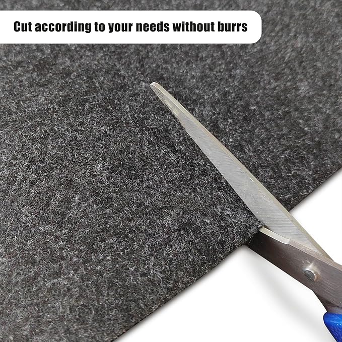 YEXEXINM 8x6.2 FT Outdoor Storage Shed Mat-Waterproof Dustproof Outdoor Carport Mat- Backing Prevents Liquid Penetration，Anti-Slip Patio Furniture Floor Mat for Protect Storage Shed Floor，Grey