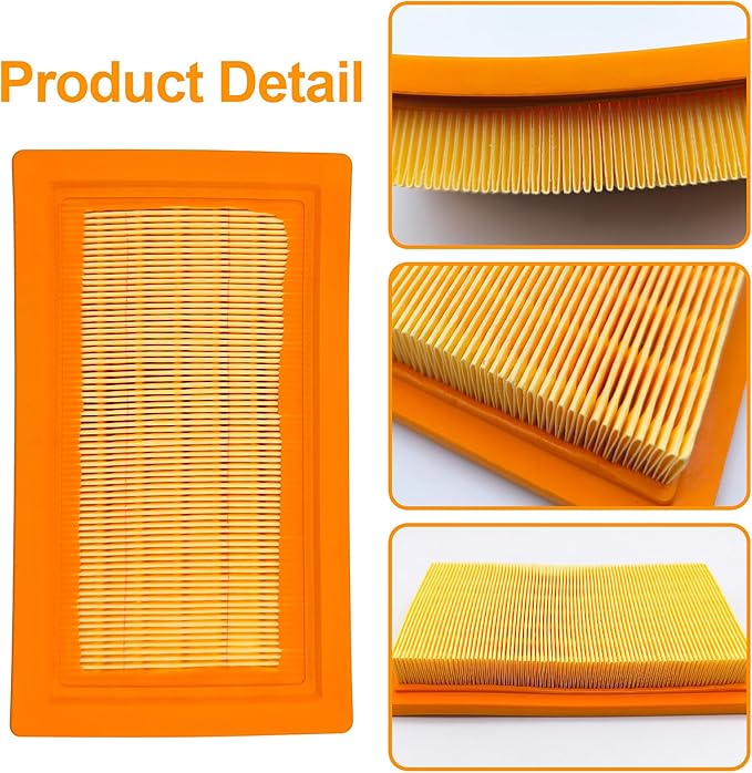 6485 Maintenance Kit Replacement Oil Air Filter for Generac 0J8478S 070185ES fits Most 16 to 26 kw Air Cooled Generators 20kW and 22kW Standby Generators with 999cc Engine