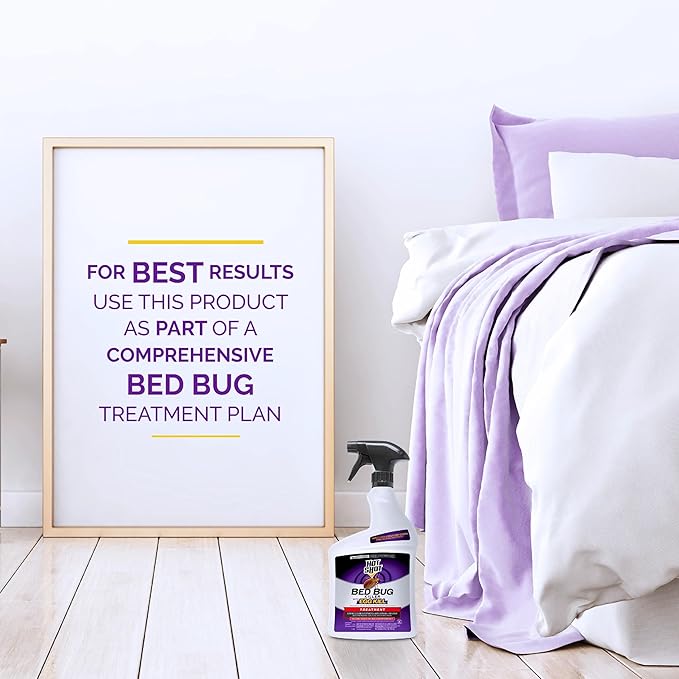 Hot Shot Bed Bug Killer With Egg Kill, Ready-To-Use, 32 Ounces, Treatment For Bed Bugs, Pack of 12