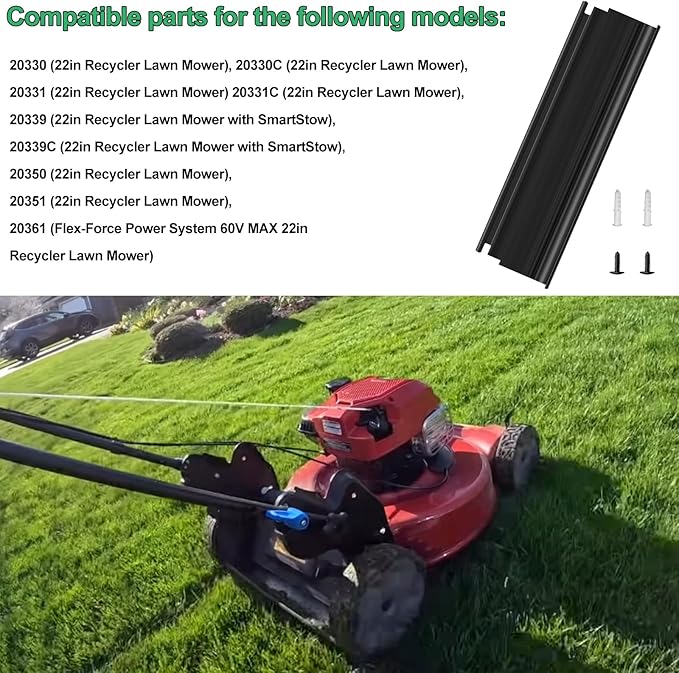 115-8420 144-6431 Trailing Shield for Toro 22" Recycler Lawn Mowers / 22” Walk Behind Lawn Mower, Compatible with 20330, 20330C, 20339C, 20331, 20350, 20331C, 20339, 20351, 20378, 20954, 20370 (1PCS)