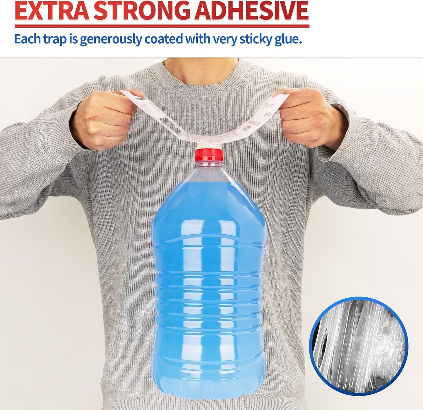 LULUCATCH Glue Traps,12 Pack Mouse Traps Indoor for Home, Pre-baited Non-Toxic Bulk Adhesive Bug Catcher, Sticky Traps for Catching Bugs, Mice, Spiders, Cockroaches, Pet Safe Pest Control