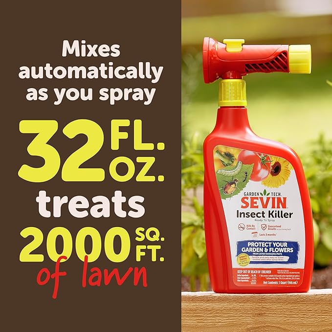 Sevin Insect Killer Ready To Spray, White