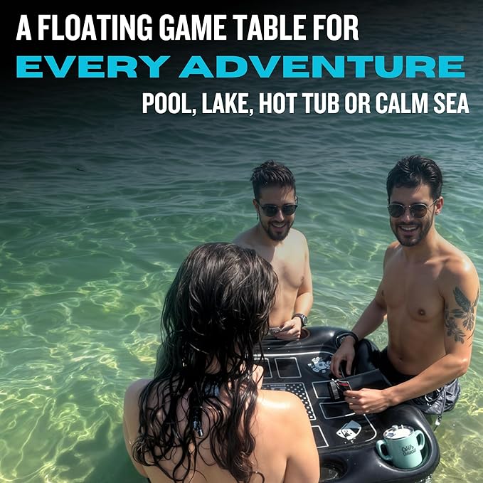 DIVEBLAST Floating Cooler for Pool, Lake, River & Kayak - Holds Up to 24 Cans with Ice - Leakproof Insulated Cooler for River Floating