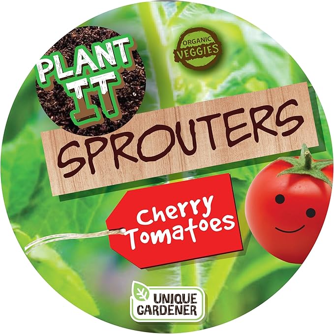 Unique Gardener Plant-It Starters Plant Seeds 4 Variety Pack, DIY Indoor Succulents and Live Plants for Home or Garden Planting, Assorted Seed