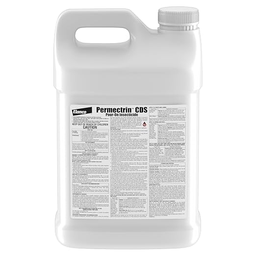 Permectrin CDS Pour-on Insecticide Pour-On & Premise Spray | Controls Flies, Lice & Ticks | 2.5 Gal Jug