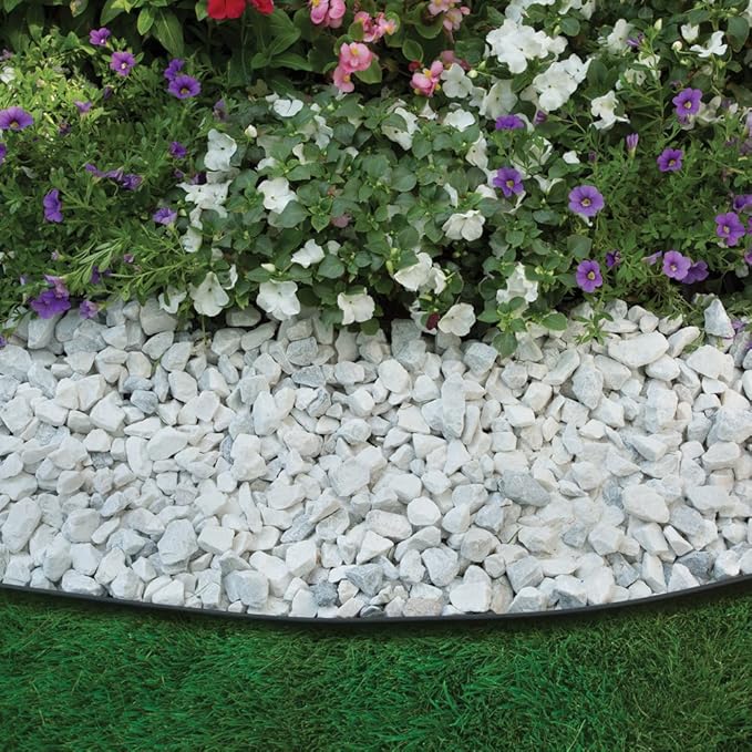 EasyFlex No-Dig Landscape Edging Kit - 100 ft., Black