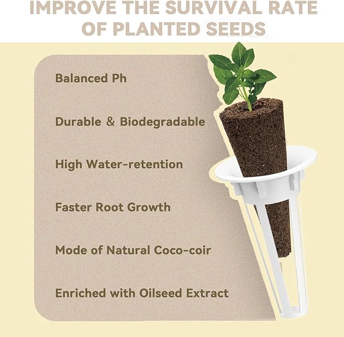 inbloom Culinary Herbs Seed Pod Kit for Hydroponics Growing System, 18 Pods (350+ Seeds with Basil, Parsley, Shis0, Liquorice, Mint, Cilantro, and Chic0ry)